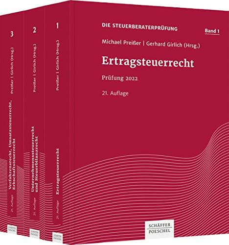 Die Steuerberaterprüfung: Prüfung 2022, Paket - Bände 1-3