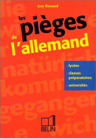 Les pièges de l'allemand