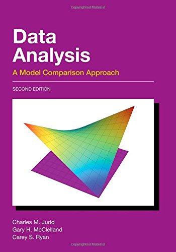 Data Analysis: A Model Comparison Approach