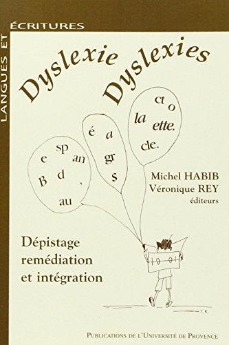 Dyslexie, dyslexies : dépistage, remédiation et intégration : première journée pluridisciplinaire, 11 septembre 1999