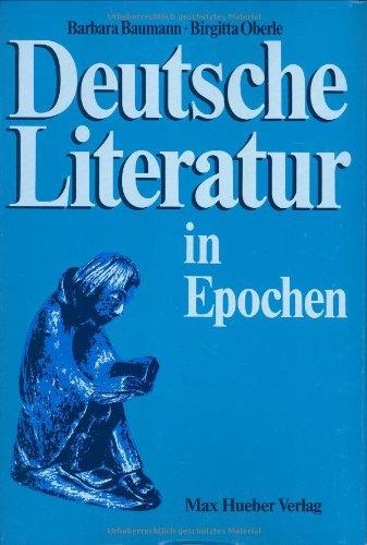 Deutsche Literatur in Epochen: Textbuch