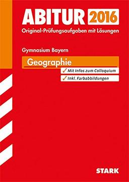 Abiturprüfung Bayern - Geographie