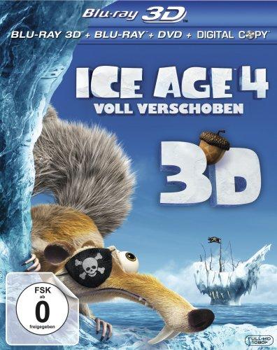 Ice Age 4 - Voll verschoben (+ Blu-ray + DVD + Digital Copy) [Blu-ray 3D]