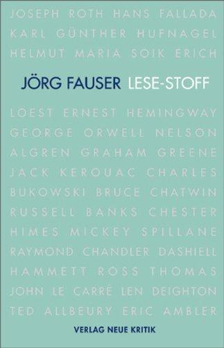 LESE-STOFF: Von Joseph Roth bis Eric Ambler