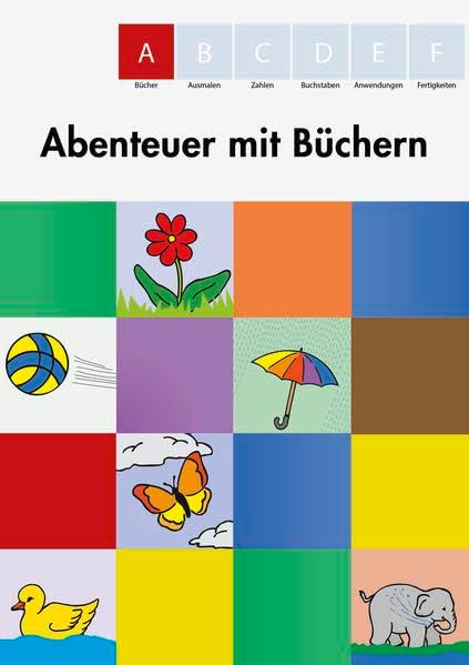 Abenteuer mit Büchern: Farben und Formen erlernen (ABC-Serie für Kinder im Vorschulalter)