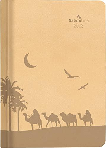 Wochen-Minitimer Nature Line Sand 2023 - Taschen-Kalender A6 - 1 Woche 2 Seiten - 192 Seiten - Umwelt-Kalender - mit Hardcover - Alpha Edition