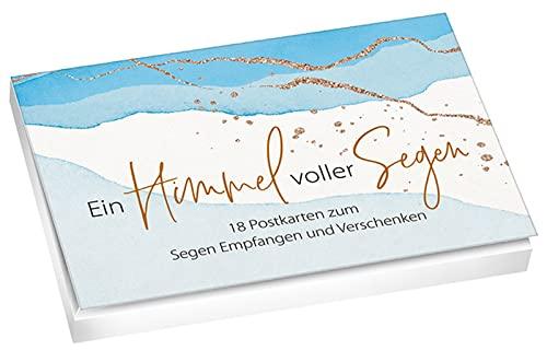 Ein Himmel voller Segen - Postkartenset: 18 Postkarten zum Segen Empfangen und Verschenken.