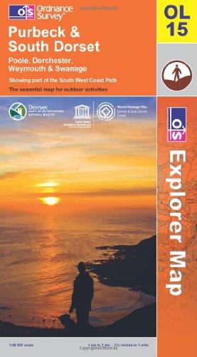 Purbeck and South Dorset, Poole, Dorchester, Weymouth and Swanage 1 : 25 000 (OS Explorer Map)