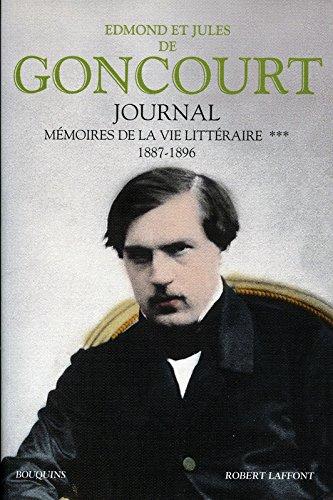 Journal : mémoire de la vie littéraire, 1851-1896. Vol. 3. 1887-1896