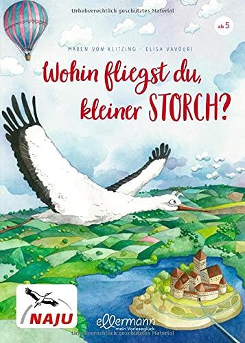 Wohin fliegst du, kleiner Storch?