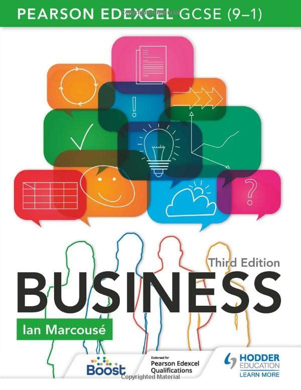 Pearson Edexcel GCSE (9-1) Business