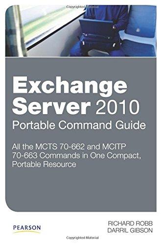 Exchange Server 2010 Portable Command Guide: MCTS 70662 and MCITP 70663