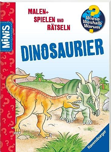 Ravensburger Minis: Wieso? Weshalb? Warum? Malen, Spielen und Rätseln - Dinosaurier