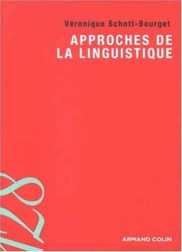 Approches de la linguistique