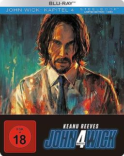 John Wick: Kapitel 4 - Steelbook [Blu-ray]