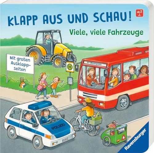 Klapp aus und schau! Viele, viele Fahrzeuge: Mit großen Ausklappseiten