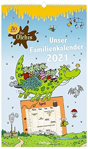 Die Olchis Unser Familienkalender 2021