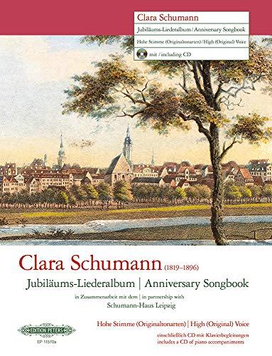 Jubiläums-Liederalbum -14 Lieder für hohe Singstimme und Klavier- (Originaltonarten): Sammelband, CD für Hohe Singstimme, Klavier