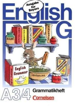 English G, Ausgabe A für Bayern, Zu Band 3/4 Grammatikheft