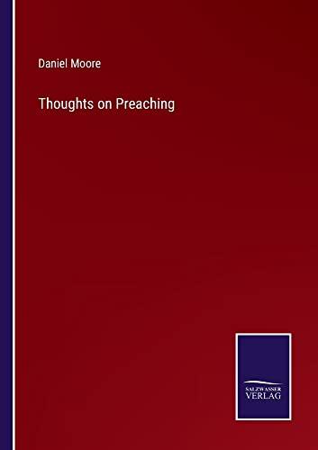 Thoughts on Preaching