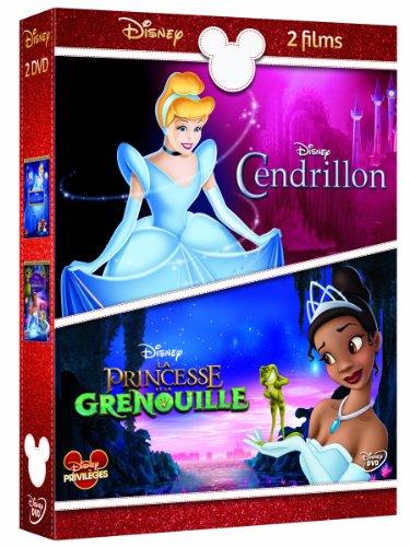 Coffret disney 2 films : cendrillon ; la princesse et la grenouille [FR Import]