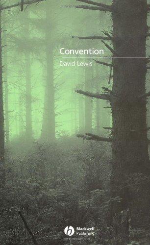 Convention: A Philosophical Study