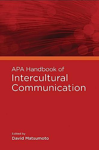 APA Handbook of Intercultural Communication