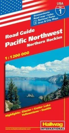 Hallwag USA Road Guide, No.1, Pacific Northwest: Northern Rockies. Area and City Maps. National Parks. Highlights: Glacier, Crater Lake, Yellowstone, ... Index. (Rand McNally) (USA Road Guides)