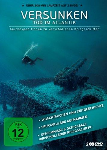 Versunken - Tod im Atlantik - Tauchexpeditionen zu verschollenen Kriegsschiffen [2 DVDs]