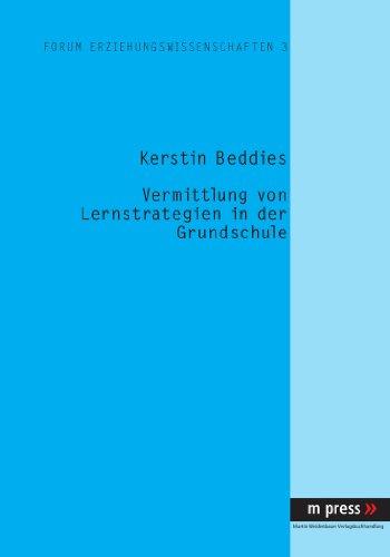 Vermittlung von Lernstrategien in der Grundschule
