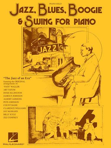 Jazz, Blues, Boogie and Swing for Piano