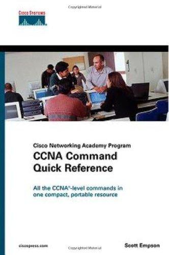 CCNA Command Quick Reference (Cisco Networking Academy Program)