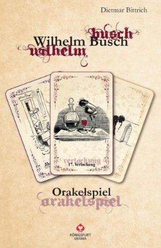 Wilhelm Busch Orakel: Orakelspiel. Set mit Buch und Karten