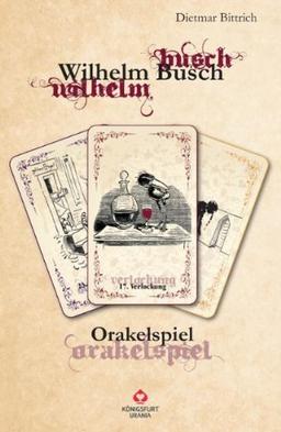 Wilhelm Busch Orakel: Orakelspiel. Set mit Buch und Karten