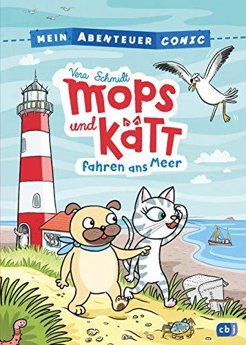 Mein Abenteuercomic - Mops und Kätt fahren ans Meer: Mit vielen spannenden Infos rund um das Meer und seine Bewohner (Die Abenteuercomic-Reihe, Band 2)