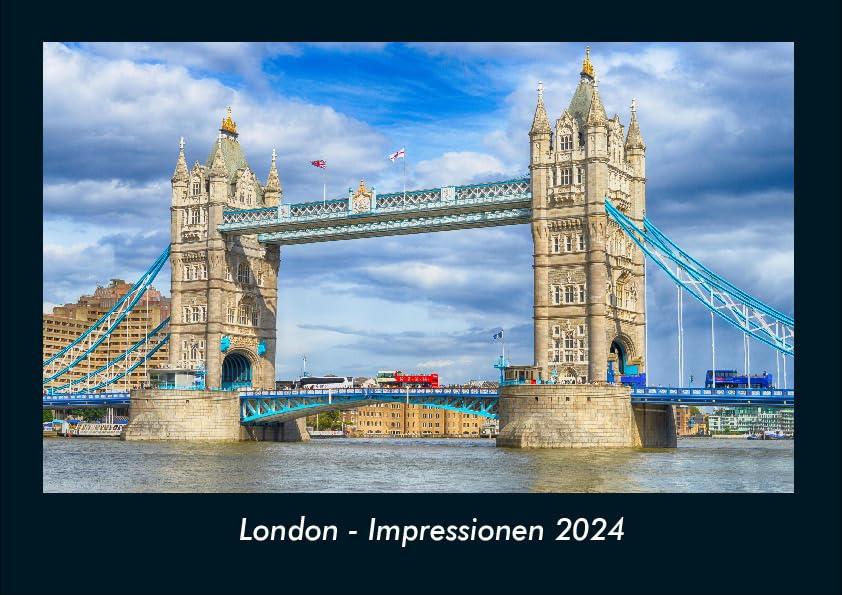 London - Impressionen 2024 Fotokalender DIN A4: Monatskalender mit Bild-Motiven aus Orten und Städten, Ländern und Kontinenten