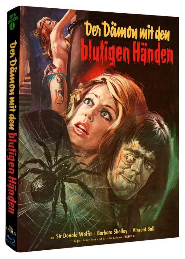 Der Dämon mit den blutigen Händen - Mediabook - Cover B - PHANTASTISCHE FILMKLASSIKER FOLGE NR. 18 [Blu-ray]