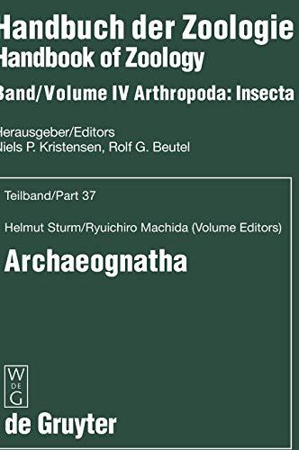 Archaeognatha (Handbook of Zoology / Handbuch der Zoologie. Arthropoda. Insecta)