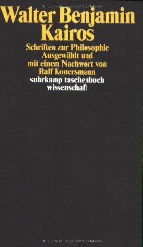 Kairos: Schriften zur Philosophie (suhrkamp taschenbuch wissenschaft)