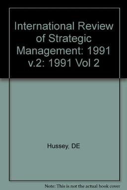 1991 (v.2) (International Review of Strategic Management)