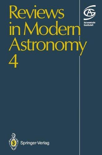 Reviews in Modern Astronomy