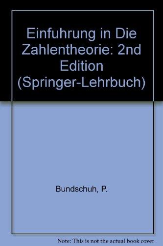 Einführung in die Zahlentheorie (Springer-Lehrbuch)