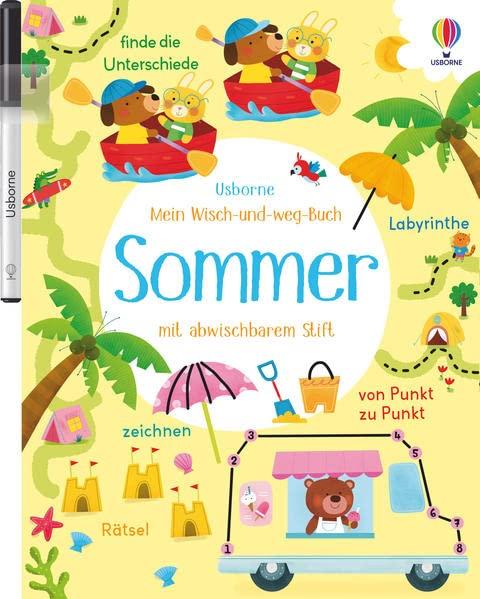 Mein Wisch-und-weg-Buch: Sommer: mit abwischbarem Stift (Meine Wisch-und-weg-Bücher)