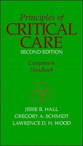 Principles of Critical Care: Companion Handbook