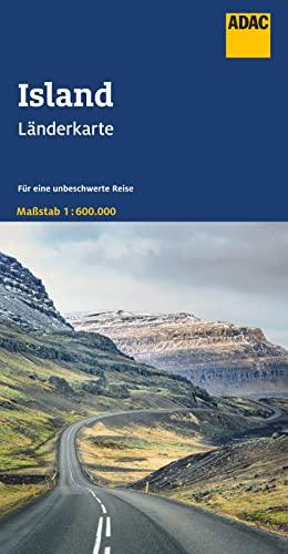 ADAC Länderkarte Island 1:600.000