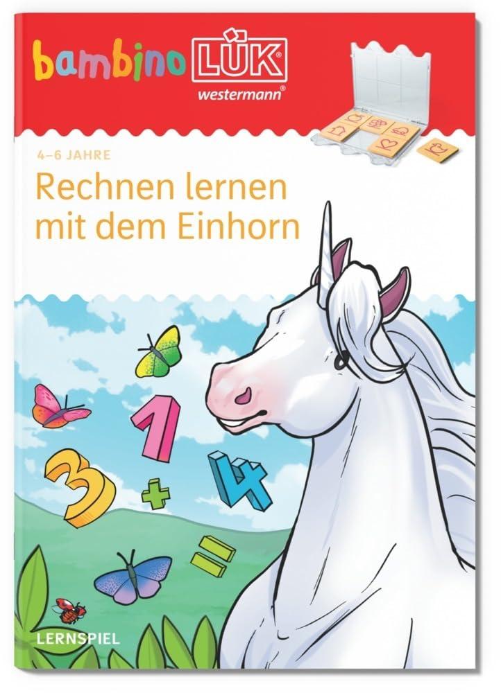 bambinoLÜK: 4/5/6 Jahre - Vorschule Rechnen lernen mit dem Einhorn (bambinoLÜK-Übungshefte: Vorschule)