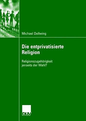 Die entprivatisierte Religion