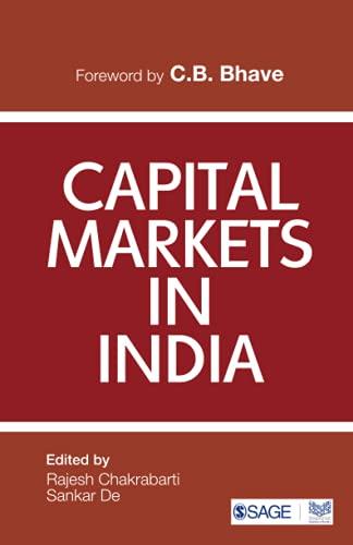 Capital Markets in India (Response Books)