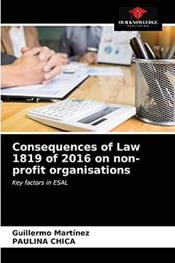 Consequences of Law 1819 of 2016 on non-profit organisations: Key factors in ESAL