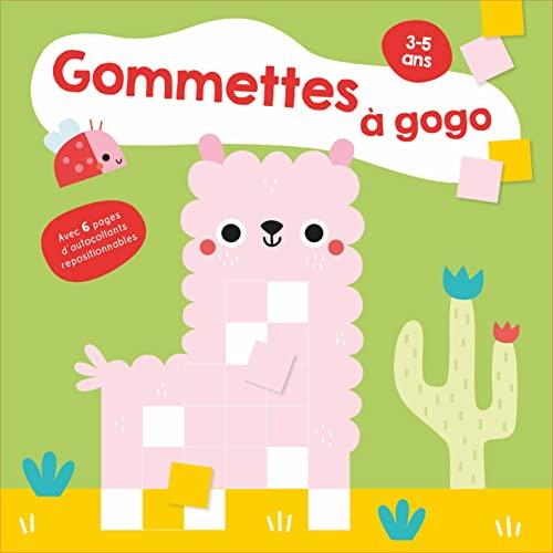 Le lama : gommettes à gogo